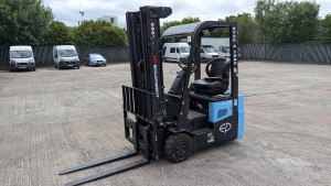 Robson Kay - Auction Date: 2026-08-18 - Category: Electric 3 wheel counterbalance trucks